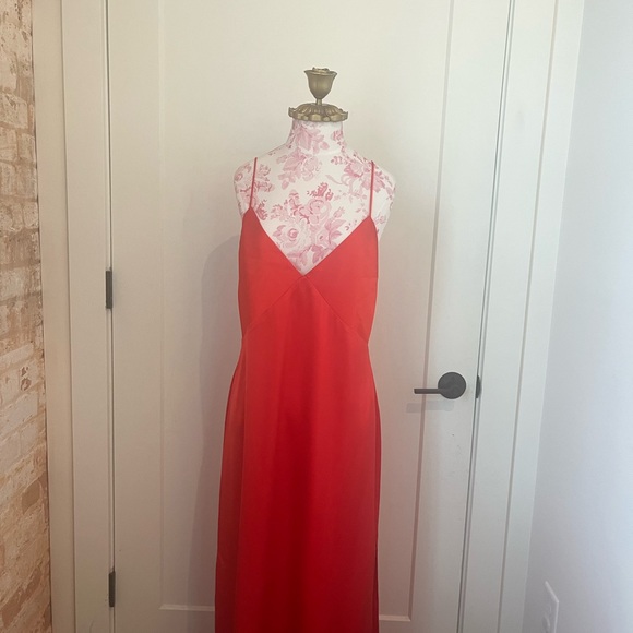 NWT Alice + Olivia Loraine Slip Midi Dress - Picture 7 of 13